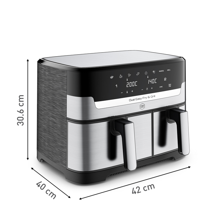 Hur stor air fryer behöver man?