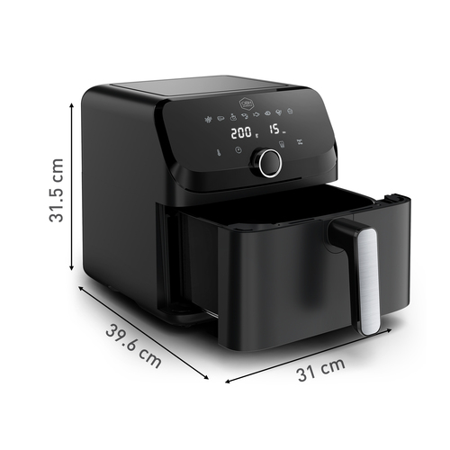 Easy Fry Mega 7,5 L Svart - Air fryer