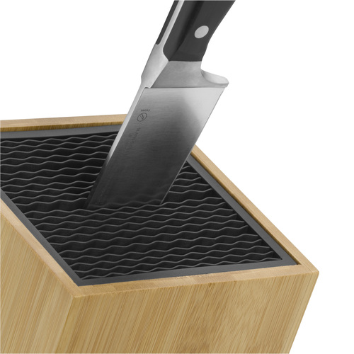 FlexTec knivblock i bambuträ, Förvarar upp till 15 knivar 