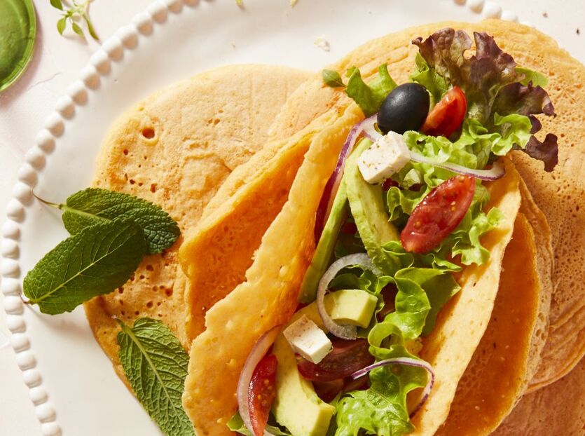 Vegetariska Tortillas
