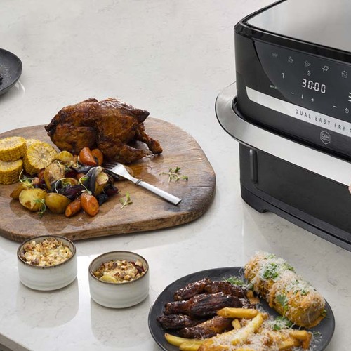 Flex Dual Easy Fry 9L Svart – Air fryer