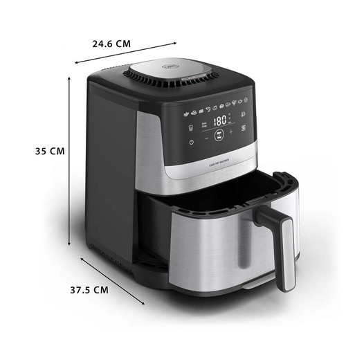 Easy Fry Silence air fryer 5L rostfritt stål  