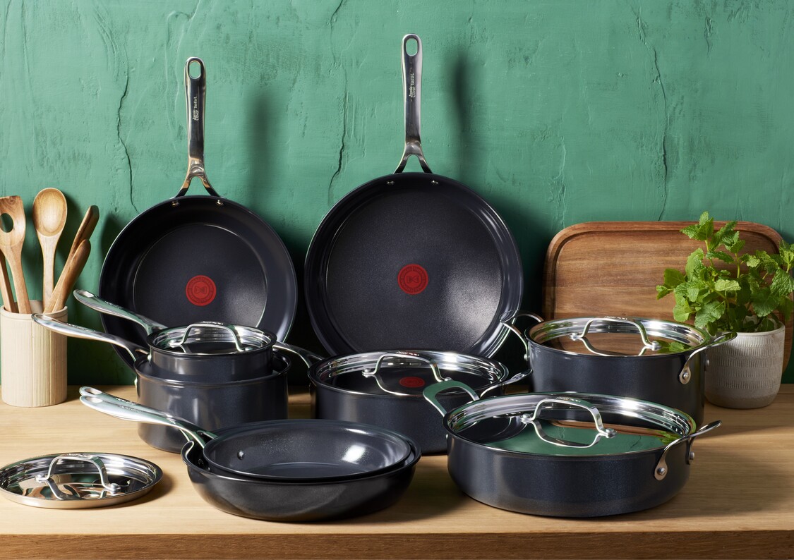 Grytset med Thermo-Spot och Non-Stick Beläggning Kvalitet och Hållbarhet