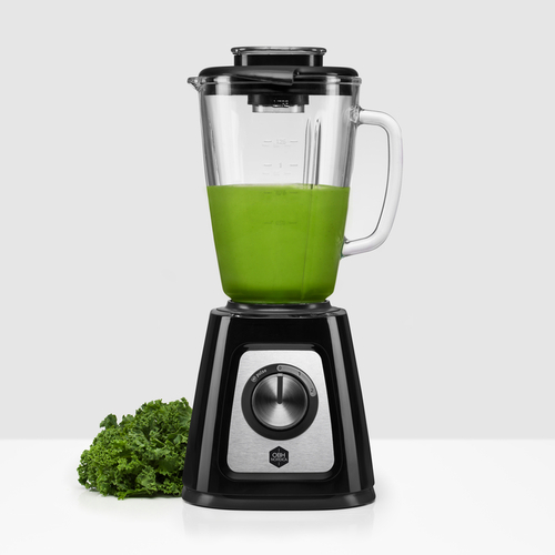 Blendforce Blender, Svart, Glaskanna - Krossar Is 