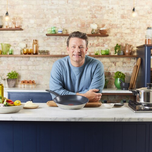 Jamie Oliver Everyday Kitchen Stainless Steel Wokpan 28 cm