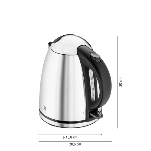 Stelio vattenkokare 1,2 L , rostfritt stål 