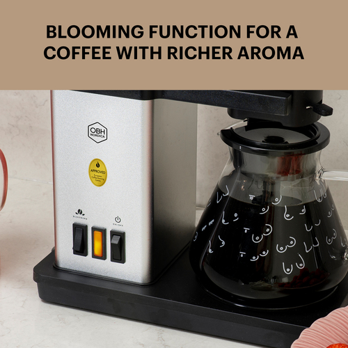 Blooming Kaffebryggare Silver - Special Edition 