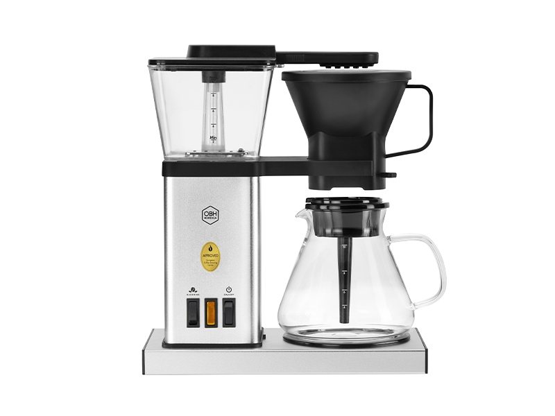 Blooming Prime Kaffebryggare matte silver 10 koppar 