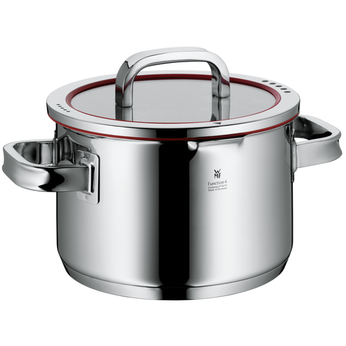 Function 4 grytset 4 st m. Lock (24/20/20/16 cm) Rostfritt stål 
