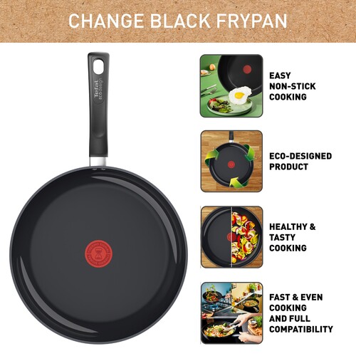 Change Stekpanneset 20 och 28 cm Svart 