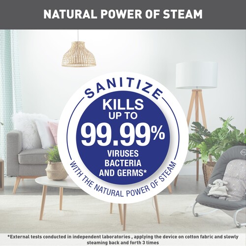 Access Steam Force Ångsteamer för kläder med  2 tillbehör