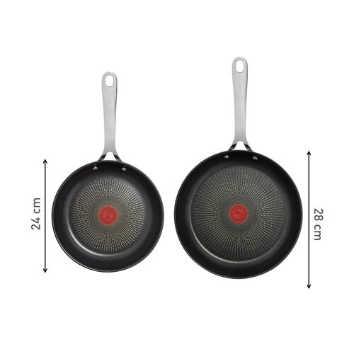JO Cook's Direct SS Set 2 pieces: Frypan 24 cm, Frypan 28 cm