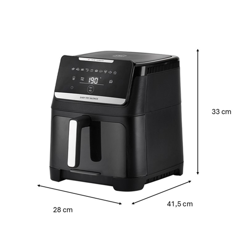 Easy Fry Silence Vision 7L Svart – Air Fryer