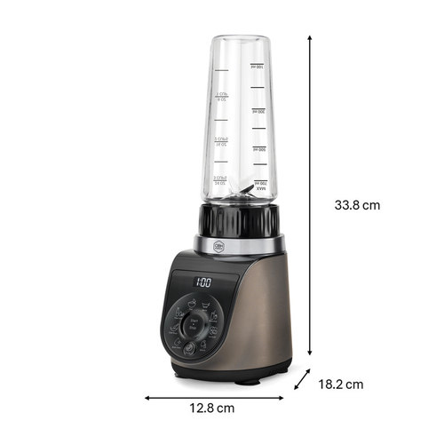 Blend Up Blender Warm Grey - 0,7L to-go-flaska