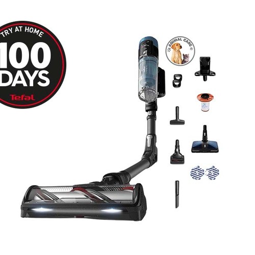X-Force 14.80 Flex Animal Aqua, Skaftdammsugare med Aerospin munstycke