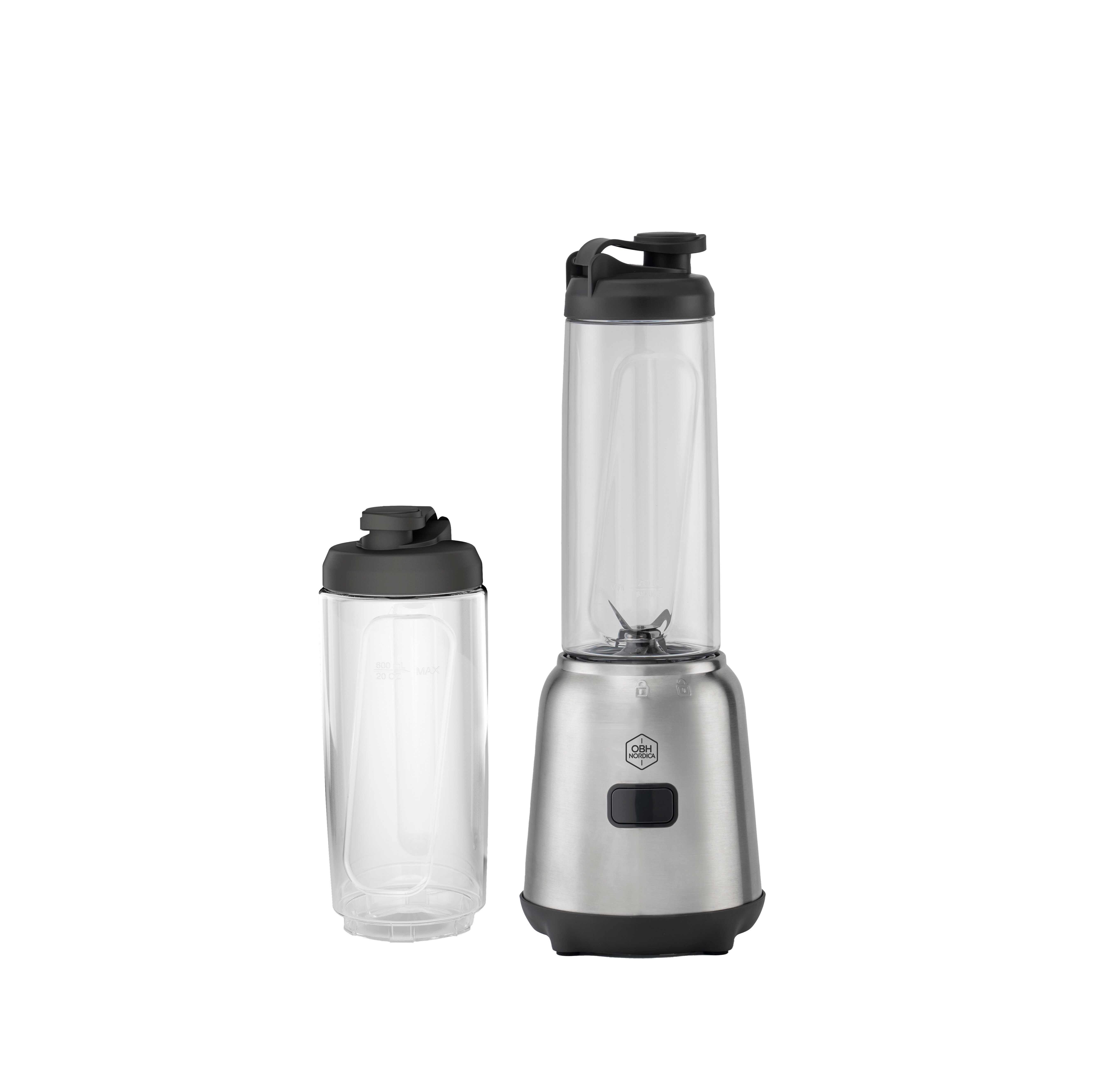 OBH NORDICA Mix & Move To-Go Blender Diskmaskinsäkra Flaskor LH15FDS0