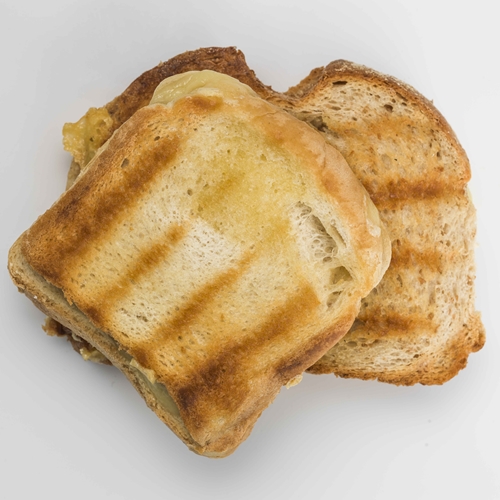 Crispy  Smörgåsgrill Svart 2 Varma Smörgåsar 
