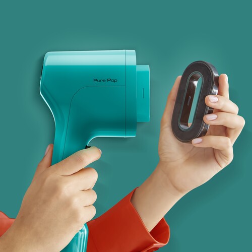 Pure Pop Steamer för kläder Grön