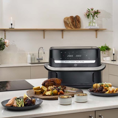 Flex Dual Easy Fry 9L Svart – Air fryer