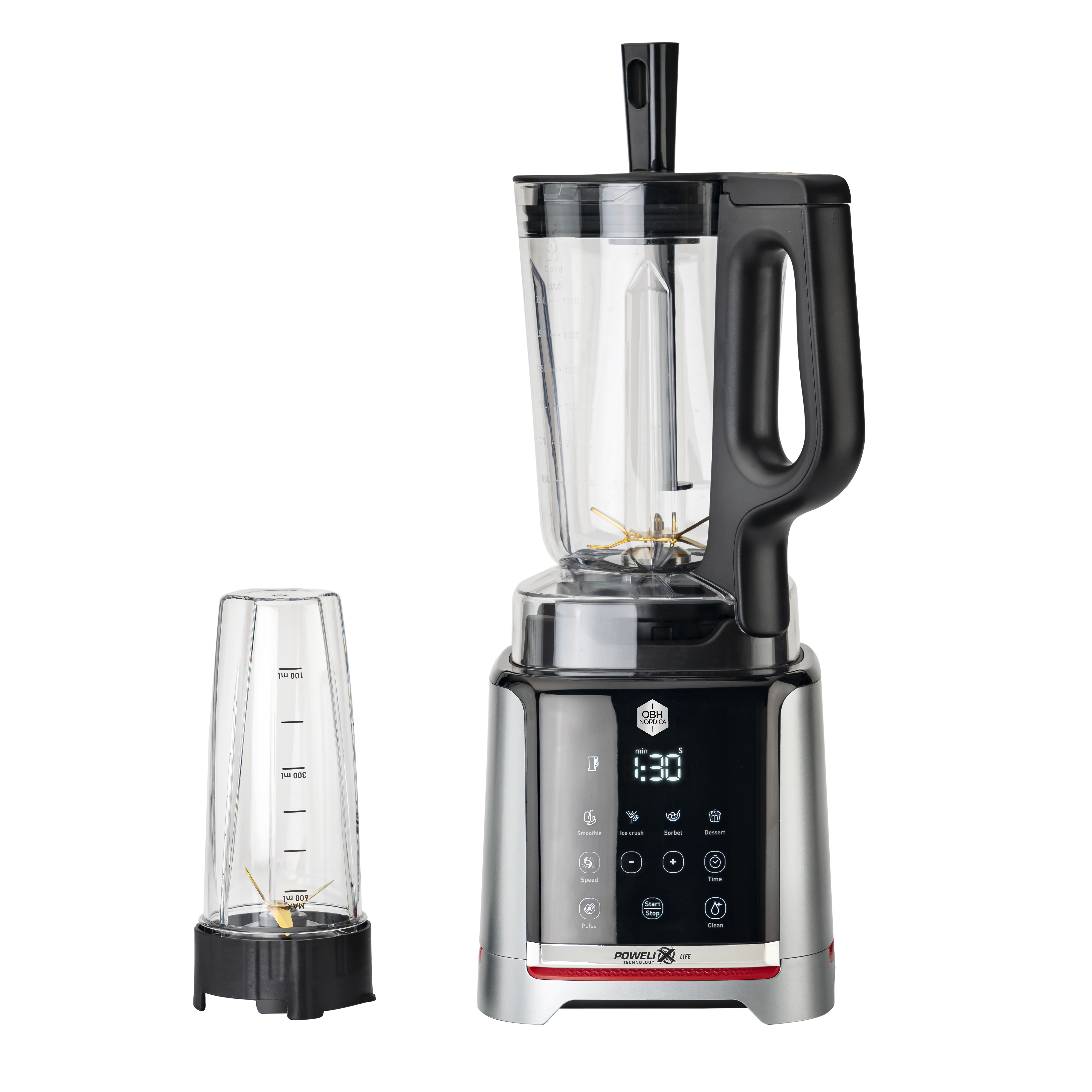 OBH Nordica Infiny Mix+ HöghastighetsBlender Kraftfull 1,75L LH91HDS0