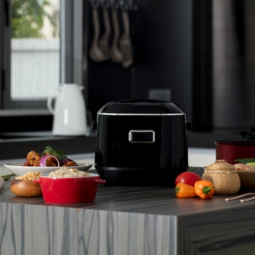 Versatile Liten Riskokare Svart 5-6 Portioner 