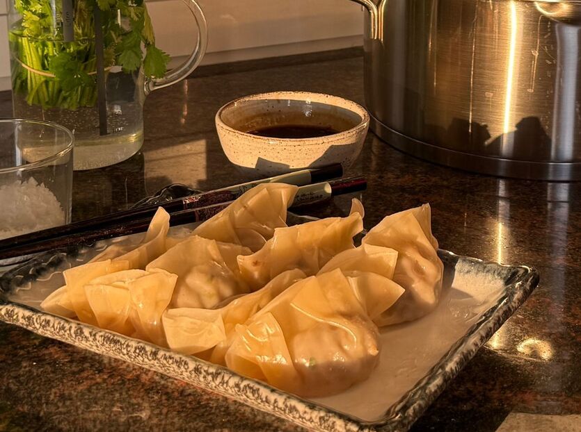 Ångkokta dumplings