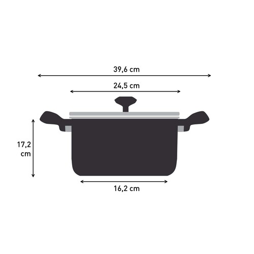 AIR Soft Light Gryta Oval 20x23 cm / 5,7 l.