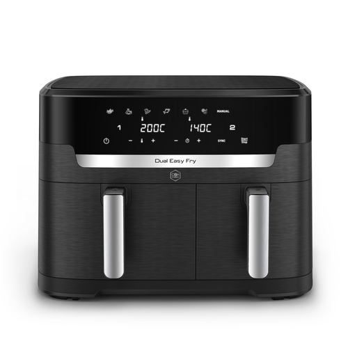 XXL Dual Easy Fry 11 L Svart - Air fryer
