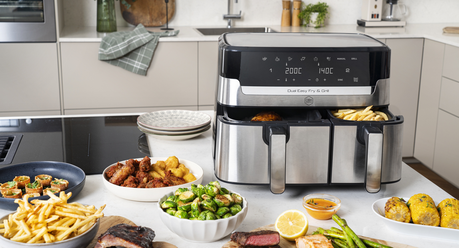 Dual Air fryer - för större matlaging