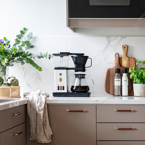 Blooming Kaffebryggare Matte Silver 10 koppar 