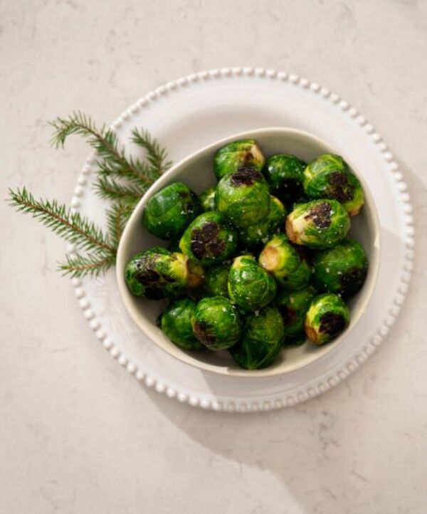Rostad brysselkål i air fryer