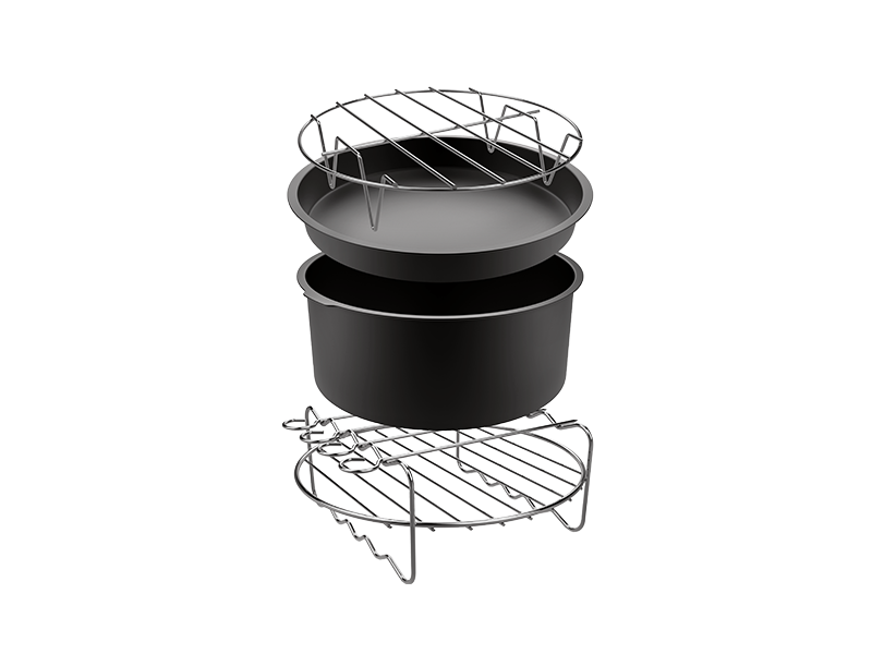Easy Fry XXL Air fryer tillbehör med non-stick beläggning 