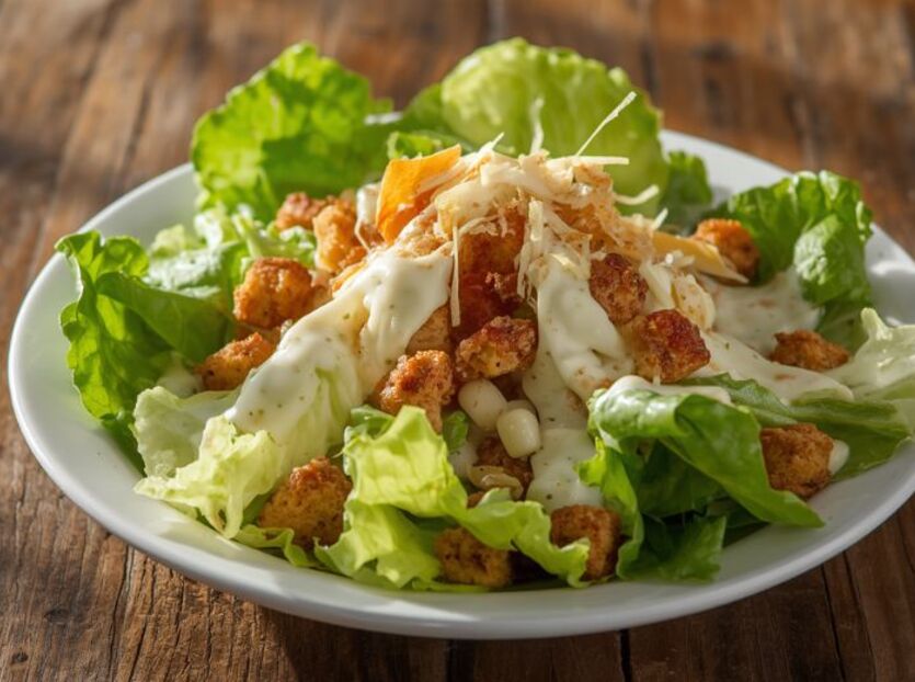 Ceasarsallad med grillad kyckling