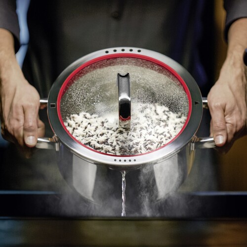 Function 4 grytset 4 st m. Lock (24/20/20/16 cm) Rostfritt stål 