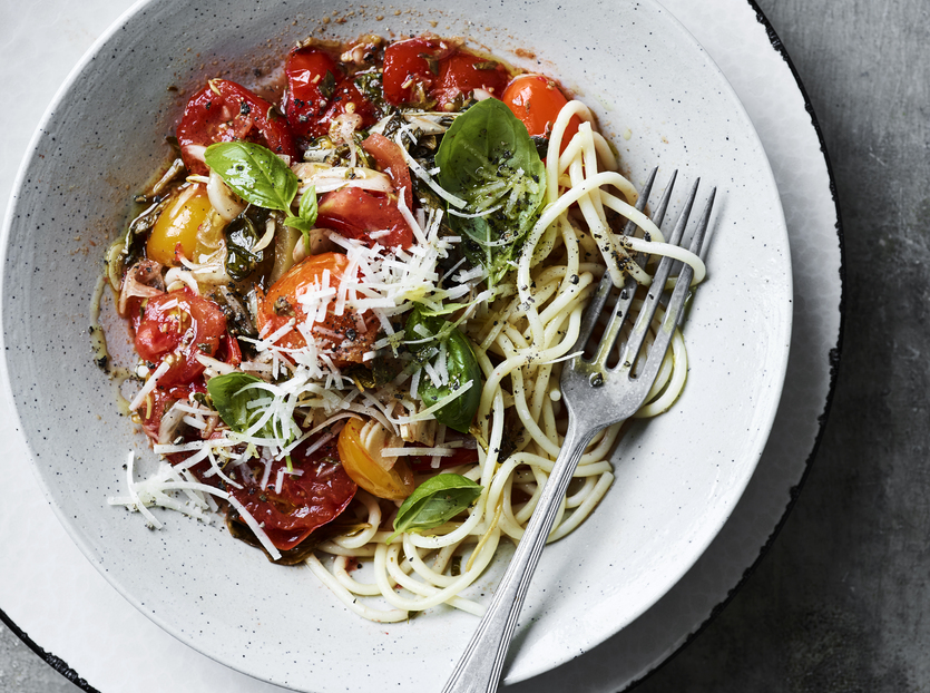 Tomatsås med flera tomatsorter