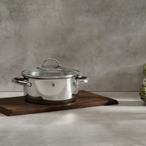 Provence Plus gryta låg 20 cm /2,5L m. Lock i rostfritt stål 