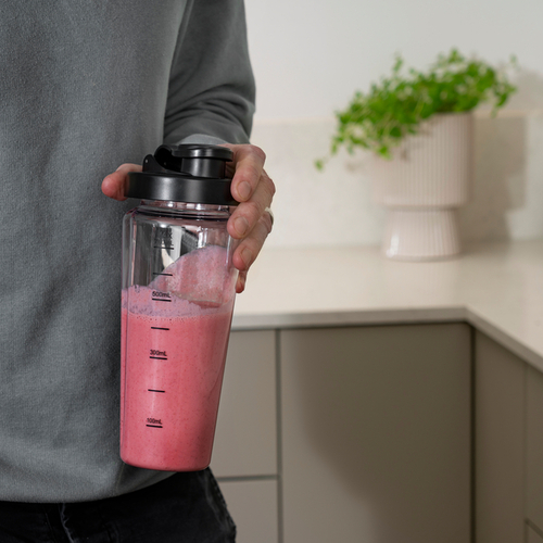 Blend Up Blender Warm Grey - 0,7L to-go-flaska