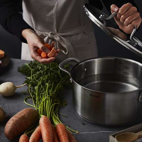 Virtuoso Gryta 20 cm / 3 l med lock Rostfritt stål 