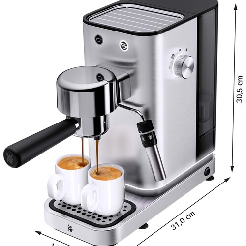 Lumero espressomaskin m. Inbyggt ång- & mjölkmunstycke, 2 program 