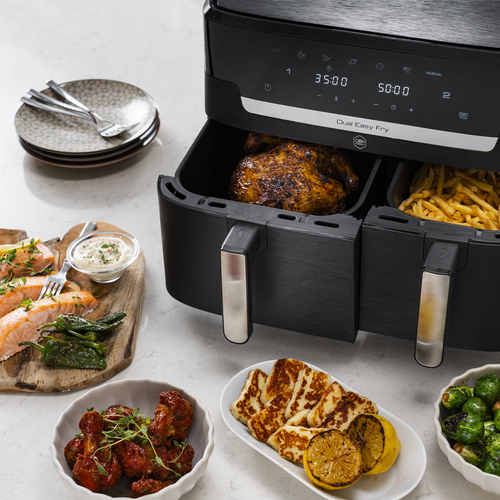 XXL Dual Easy Fry 11 L Svart - Air fryer