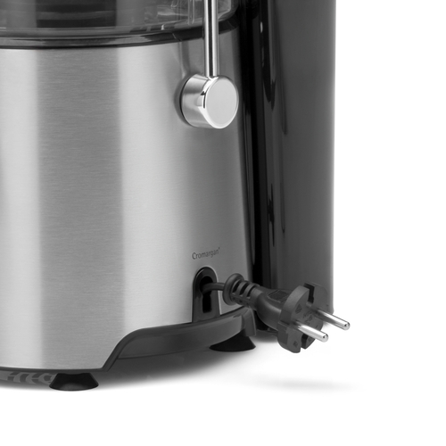 Kult X juicer, råsaftcentrifug 1,2 L med 2 nivåer, rostfritt stål 