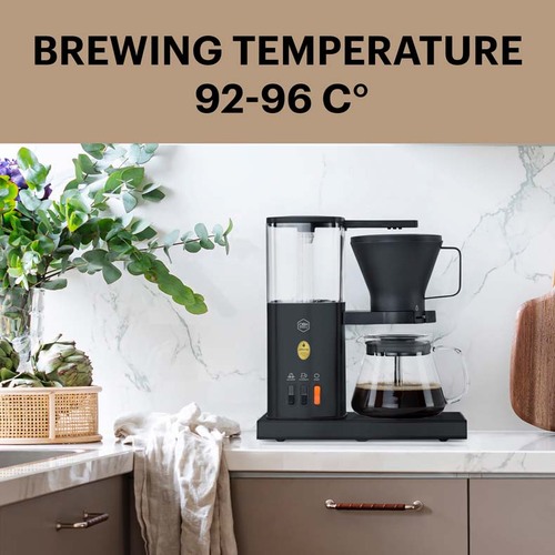 Blooming Aroma kaffebryggare svart 