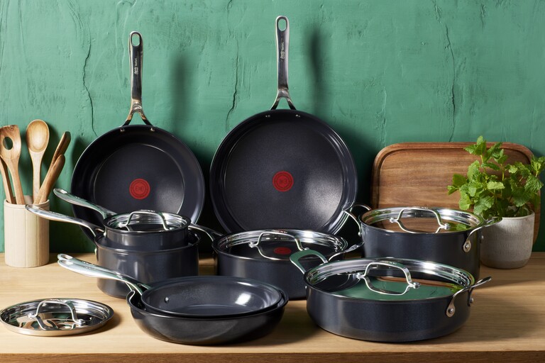Grytset med Thermo-Spot och Non-Stick Beläggning Kvalitet och Hållbarhet