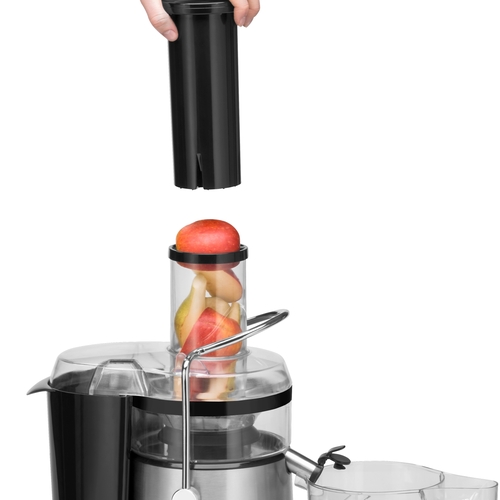 Kult X juicer, råsaftcentrifug 1,2 L med 2 nivåer, rostfritt stål 