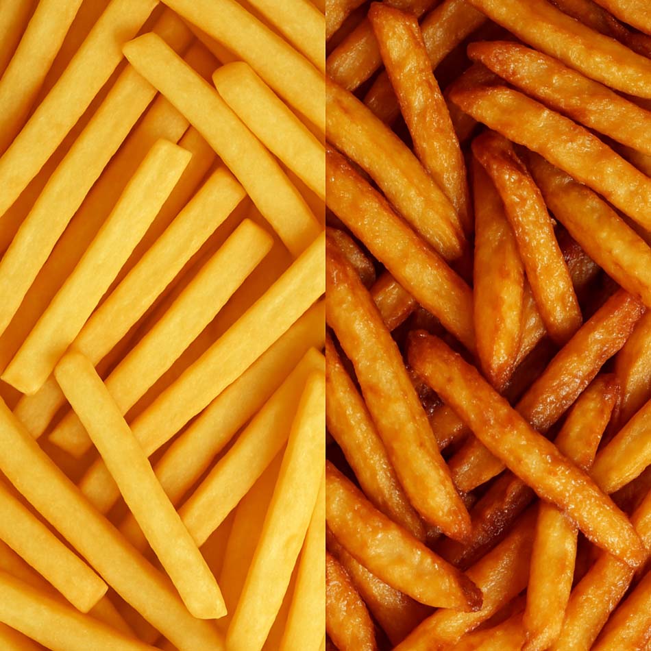 Extra krisp med krispig finishfunktion