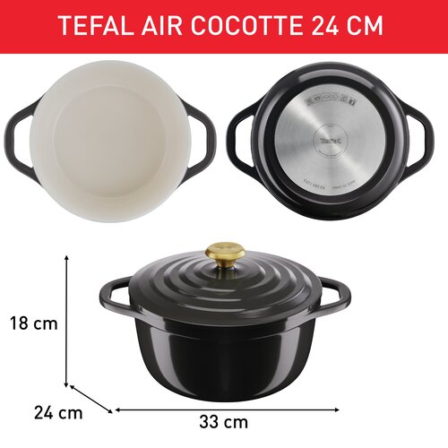 AIR Gryta 24 cm Grå 