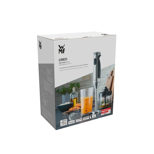 Lineo stavmixer, Set med 4 tillbehör 700 W, rostfritt stål 