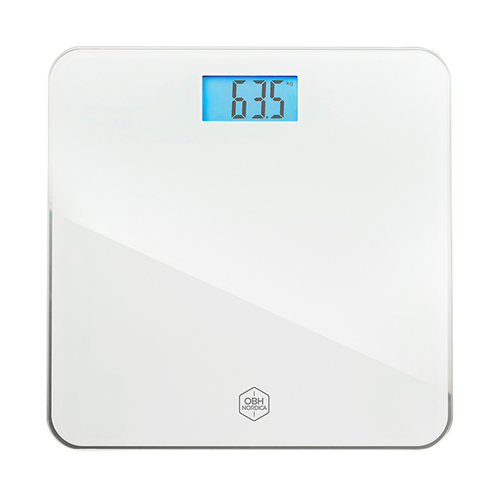 Classic Light Personvåg Vit Stor LCD Display 