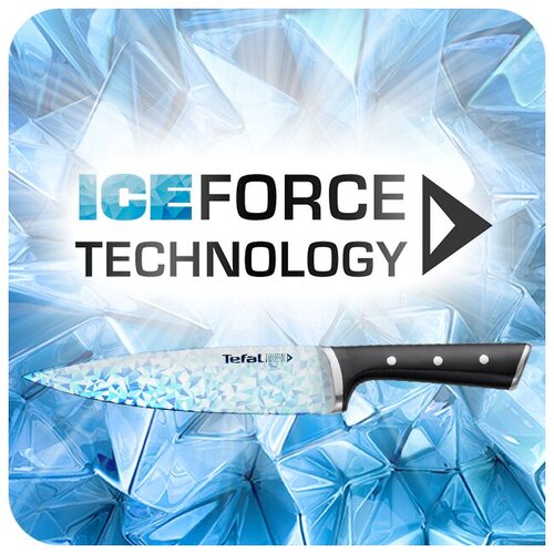 Ice Force Set Kökskniv Träblock + 5 knivar 