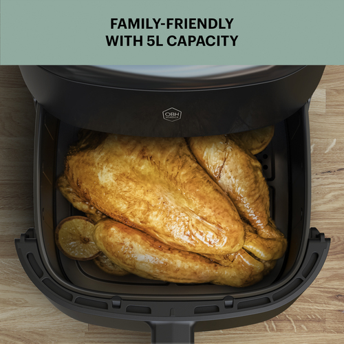 Easy Fry Max 5 L Svart - Digital Touch panel - Air Fryer